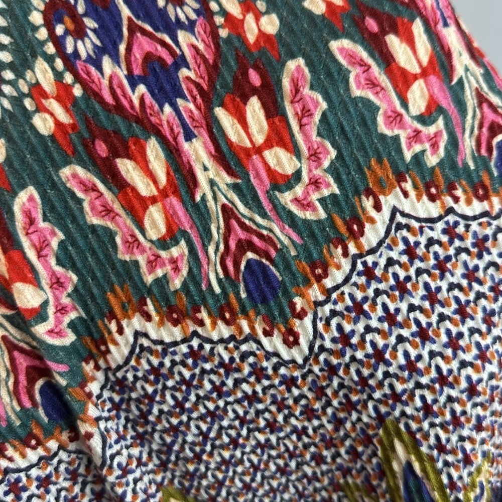 Farm Rio for Anthropologie Georgina Midi Dress Size S - Picture 13 of 14